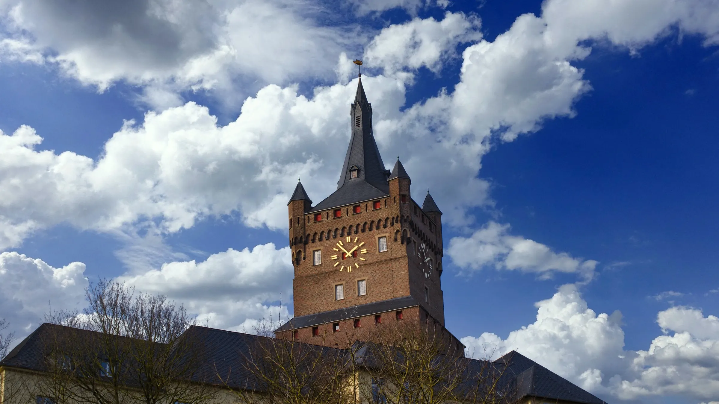 Schwanenburg in Kleve – Wahrzeichen der Stadt, in der die CURA Hausverwaltung ihren Sitz hat